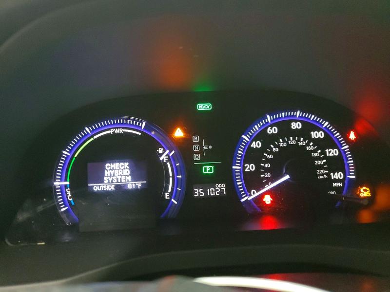2010 Lexus Hs 250h VIN JTHBB1BA3A2010153 COPART salvage auction — FRONT END, Md - Certificate Of Title (P), sold $1,900 on 2026-07-10 (photo 9)
