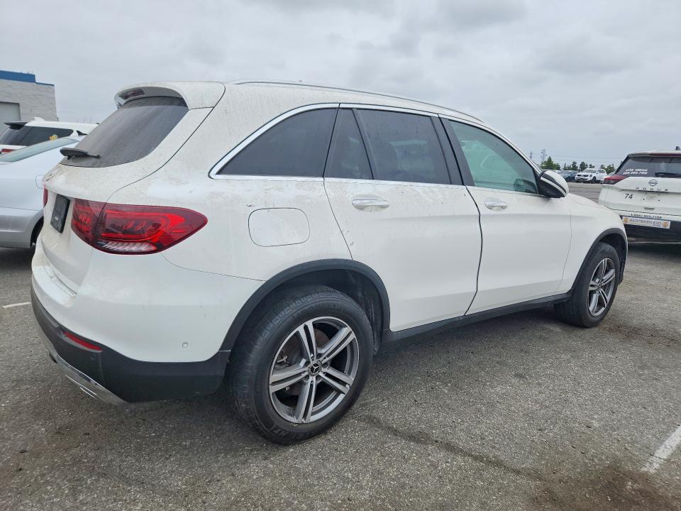 2021 Mercedes-benz Glc VIN W1N0G8DBXMV278637 COPART salvage auction — MECHANICAL, Ca - Dis/Dlr/Exp Only Clean Title, sold $9,500 on 2026-07-10 (photo 3)