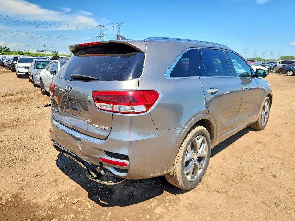 2016 Kia VIN 5XYPKDA14GG130178 COPART salvage auction — REAR END, Wv - Salvage Certificate, sold $2,550 on 2026-07-16 (photo 3)