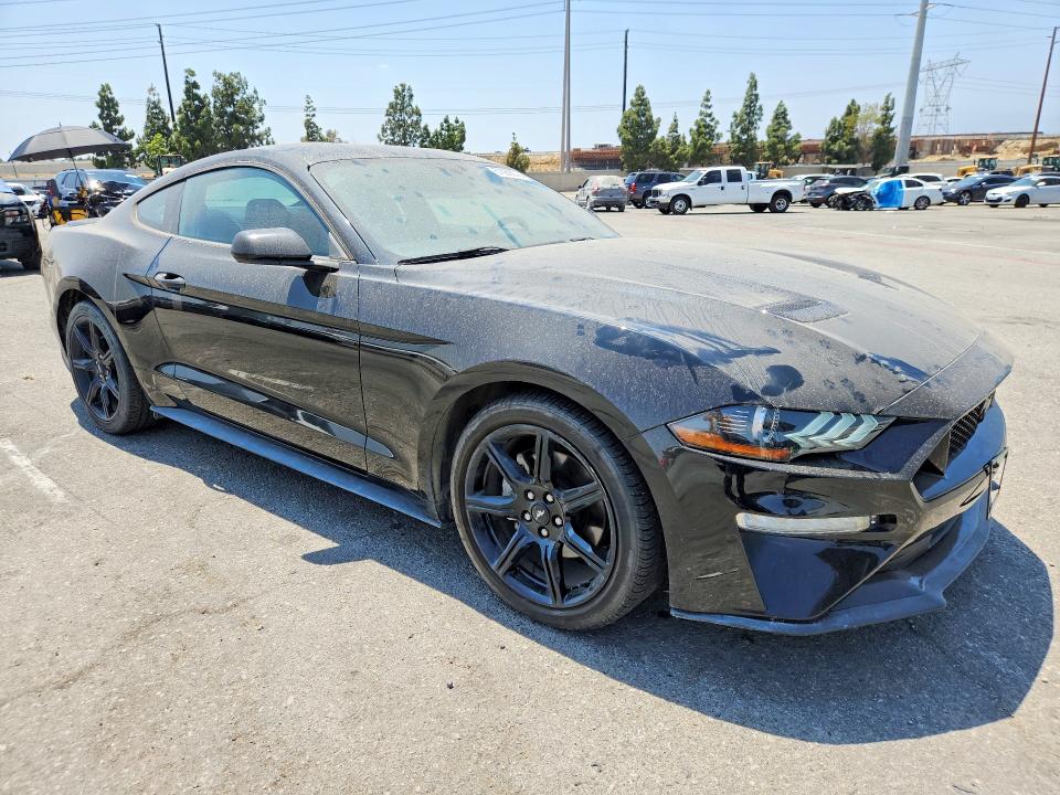 2018 Ford Mustang VIN 1FA6P8TH1J5105016 COPART salvage auction — SIDE, Ca - Salvage Certificate, sold $7,300 on 2026-07-02 (photo 4)