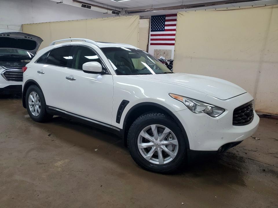 2011 Infiniti Fx VIN JN8BS1MW8BM760040 COPART salvage auction — REAR END, Mi - Certificate Of Title, sold $350 on 2026-07-29 (photo 4)