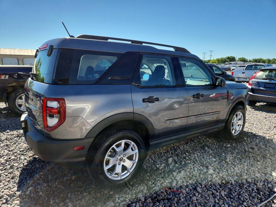 2021 Ford Bronco VIN 3FMCR9A66MRA63745 COPART salvage auction — FRONT END, Il - Salvage Certificate, sold $5,400 on 2026-07-27 (photo 3)