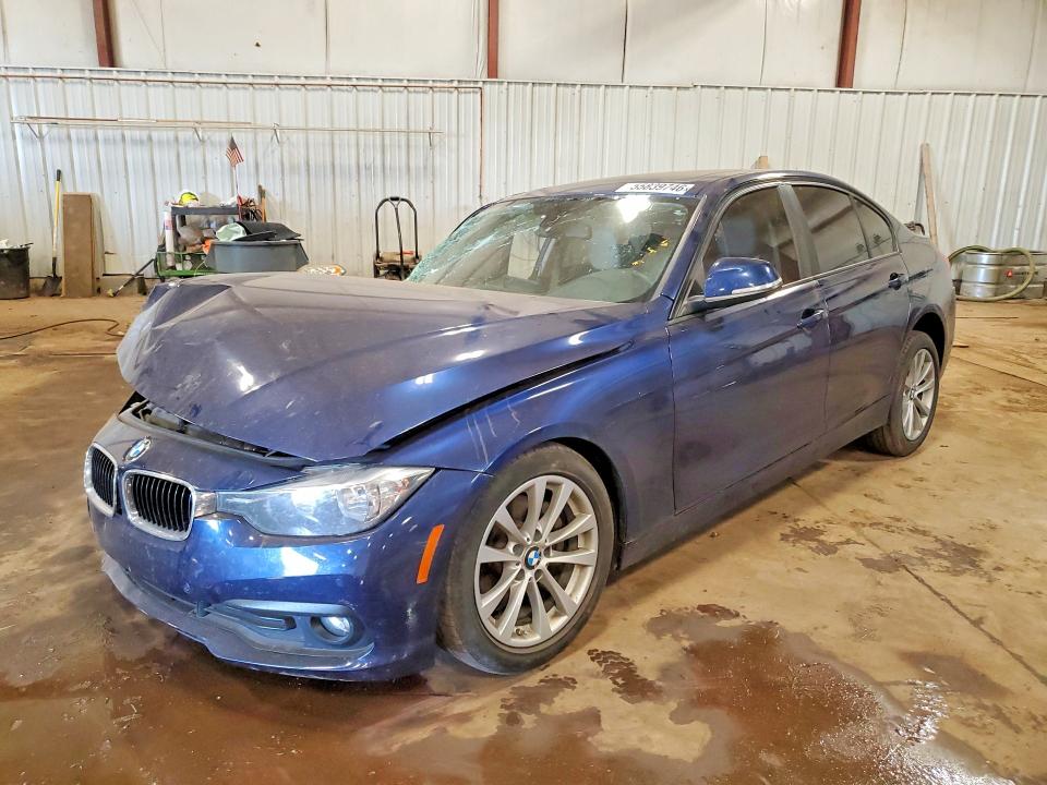 2016 BMW 3 series VIN WBA8A3C50GK688828 COPART salvage auction — SIDE, MI - CERTIFICATE OF TITLE, sold $750 on 2026-07-24 (photo 1)