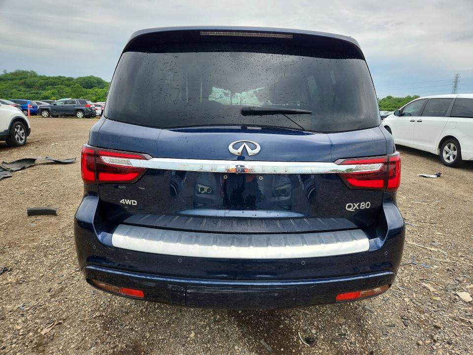 2020 Infiniti Qx80 VIN JN8AZ2NE0L9255407 COPART salvage auction — ROOF, Il - Salvage Certificate, sold $9,900 on 2026-07-29 (photo 6)