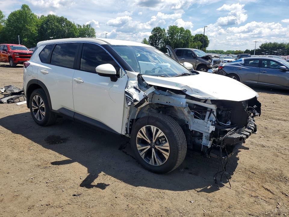 2023 Nissan Rogue VIN JN8BT3BB7PW494983 COPART salvage auction — FRONT END, Ny - Cert Of Title-Salvage, sold $7,300 on 2026-08-20 (photo 4)
