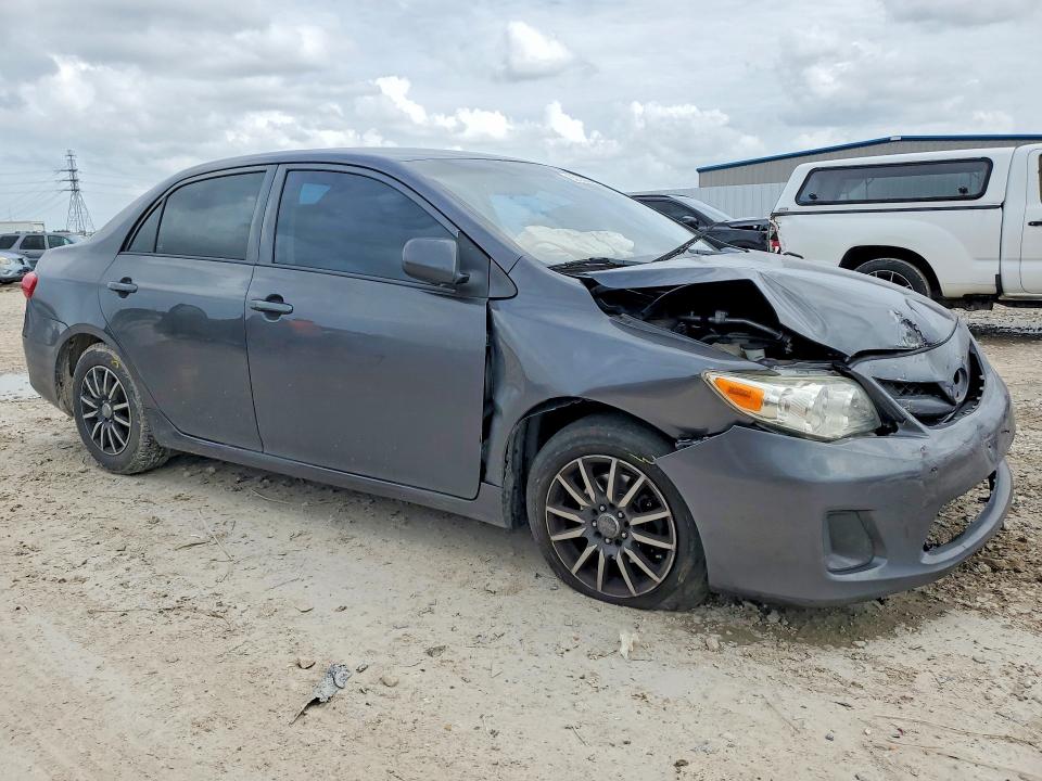 2012 Toyota Corolla VIN 5YFBU4EE2CP060865 COPART salvage auction — FRONT END, Tx - Salvage Vehicle Title, sold $1,500 on 2026-07-07 (photo 4)