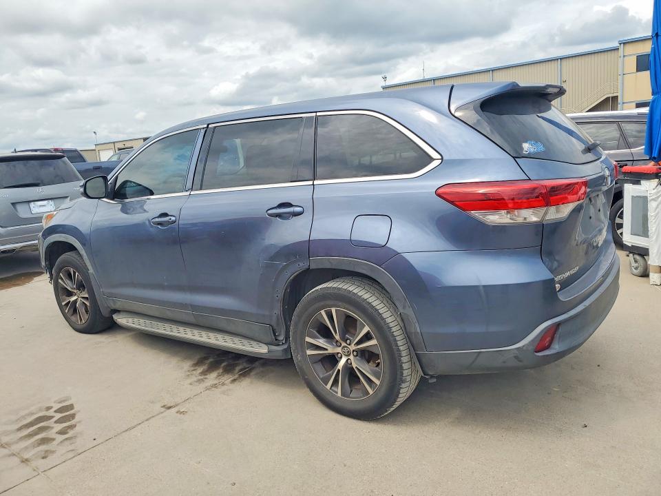2019 Toyota Highlander VIN 5TDZZRFH1KS329496 COPART salvage auction — FRONT END, Tx - Certificate Of Title, sold $3,950 on 2026-07-15 (photo 2)