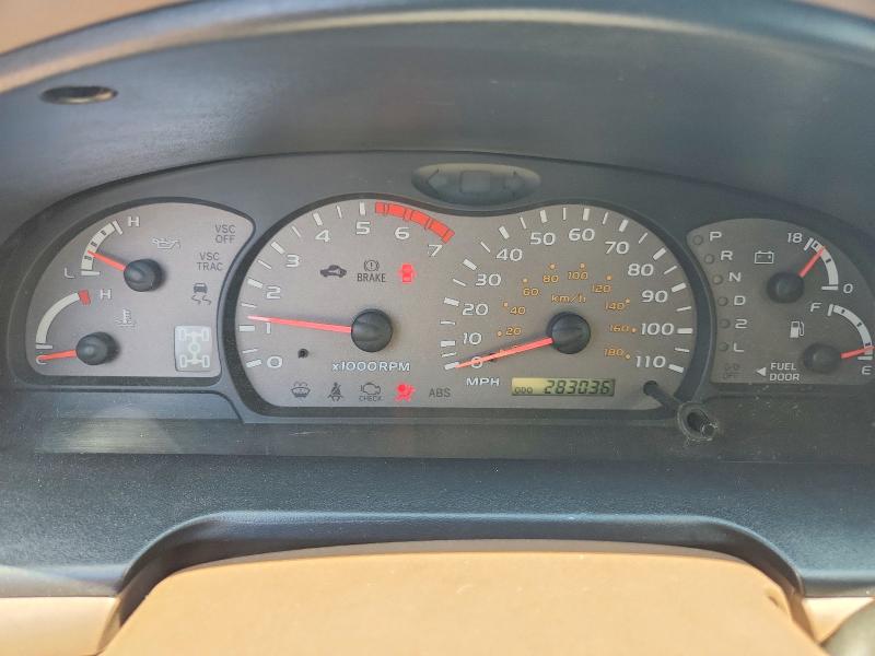 2001 Toyota Sequoia VIN 5TDBT48A01S023846 COPART salvage auction — REAR END, CO - PUBLIC - SALVAGE TITLE (P), sold $1,000 on 2026-07-14 (photo 9)