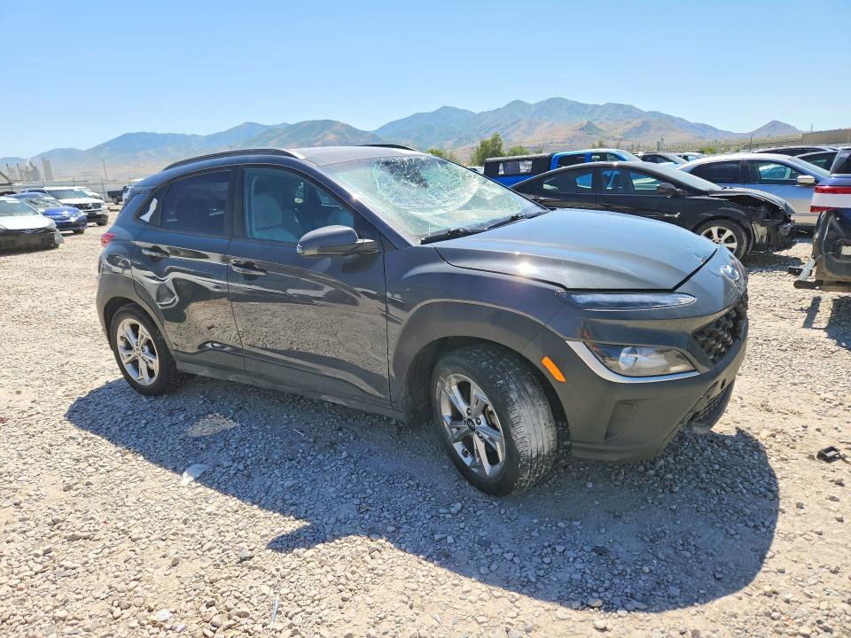 2023 Hyundai Kona VIN KM8K3CAB3PU002972 COPART salvage auction — FRONT END, Ut - Salvage Certificate, sold $3,300 on 2026-07-24 (photo 4)