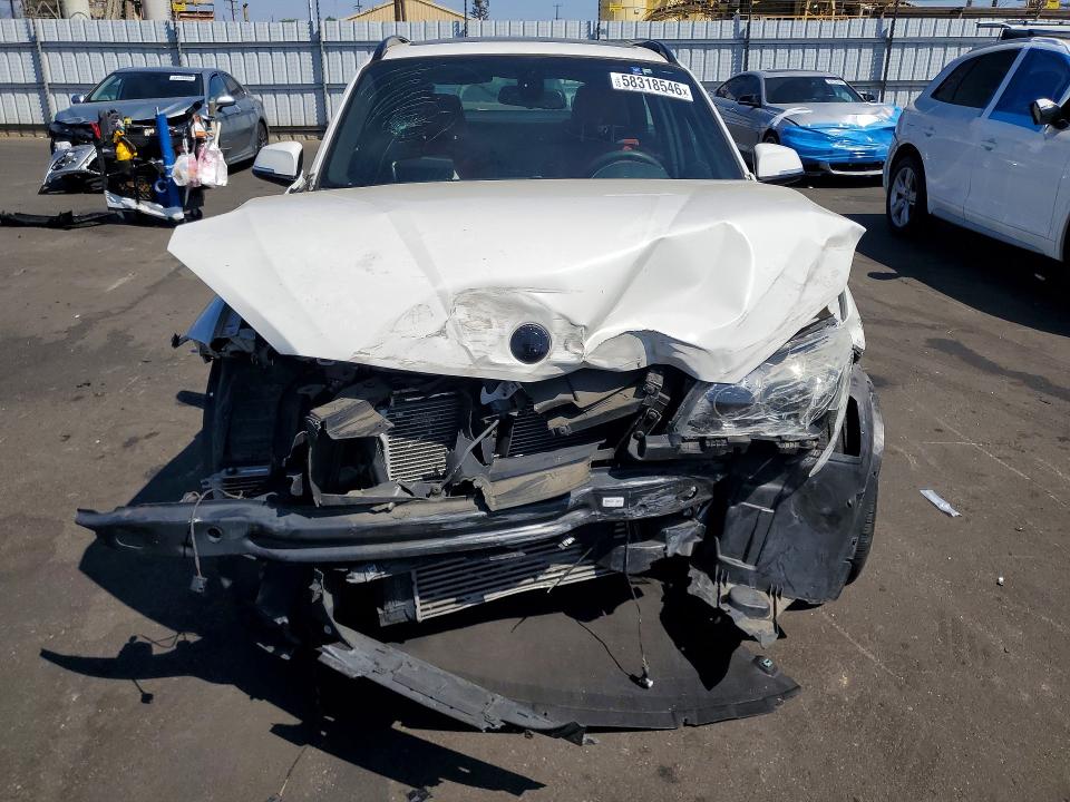 2015 BMW X1 VIN WBAVM1C53FV498162 COPART salvage auction — FRONT END, Ca - Salvage Certificate, sold $850 on 2026-07-29 (photo 5)