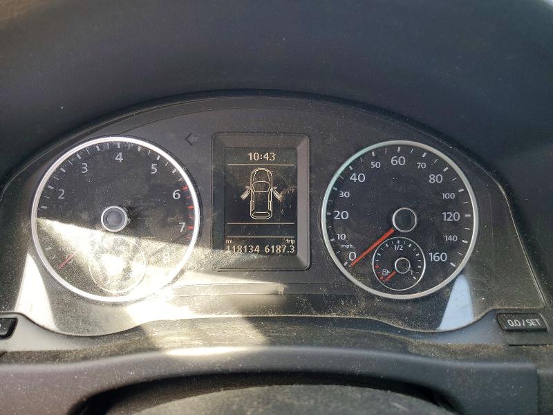 2013 Volkswagen Tiguan VIN WVGBV3AX2DW597397 COPART salvage auction — FRONT END, Nj - Cert Of Title-Salvage, sold $375 on 2026-07-14 (photo 9)