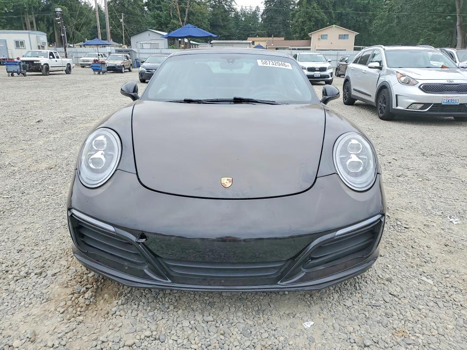 2019 Porsche 911 VIN WP0AA2A97KS104129 COPART salvage auction — MINOR DENT/SCRATCHES, Nj - Cert Of Title-Salvage (P), sold $24,500 on 2026-07-21 (photo 5)