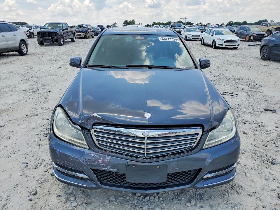 2013 Mercedes-benz C-klasse VIN WDDGF8AB8DR250704 COPART salvage auction — FRONT END, Ga - Cert Of Title-Salvage, sold $1,800 on 2026-07-27 (photo 5)