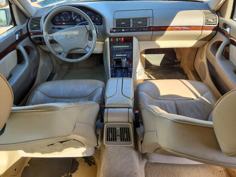 1999 Mercedes-benz S-klasse VIN WDBGA43G5XA431660 COPART salvage auction — FRONT END, Il - Salvage Certificate, sold $775 on 2026-07-21 (photo 8)