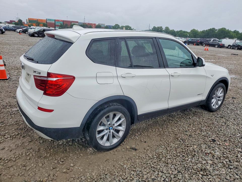 2016 BMW X3 VIN 5UXWX9C59G0D85510 COPART salvage auction — MINOR DENT/SCRATCHES, Fl - Certificate Of Title, sold $725 on 2026-07-24 (photo 3)