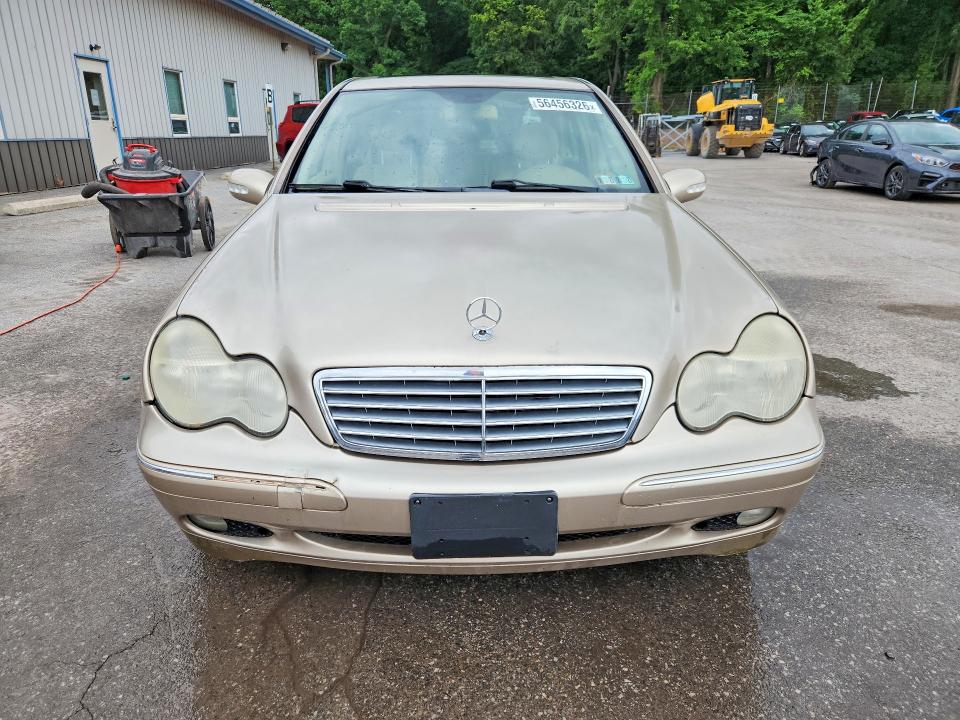 2003 Mercedes-benz C class VIN WDBRF61J23A405676 COPART salvage auction — FRONT END, PA - CERT OF TITLE, sold $500 on 2026-07-02 (photo 6)