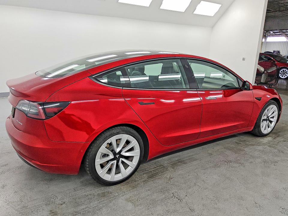 2022 Tesla Model 3 VIN 5YJ3E1EB4NF285910 COPART salvage auction — MECHANICAL, Ca - Certificate Of Title, sold $7,800 on 2026-07-06 (photo 3)