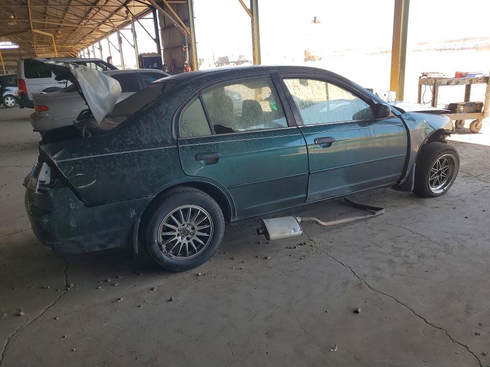 2001 Honda Civic VIN JHMES16571S008271 COPART salvage auction — FRONT END, Az - Certificate Of Title, sold $475 on 2026-07-13 (photo 3)