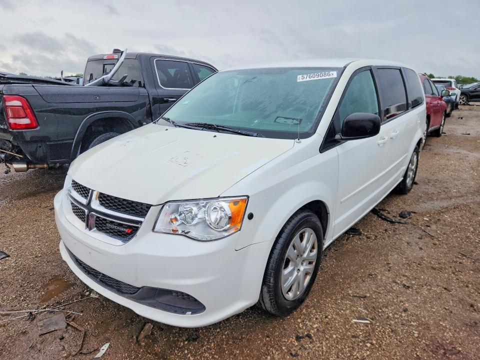 2016 Dodge Caravan VIN 2C4RDGBGXGR342215 COPART salvage auction — NORMAL WEAR, Il - Certificate Of Title, sold $1,250 on 2026-07-02 (photo 1)