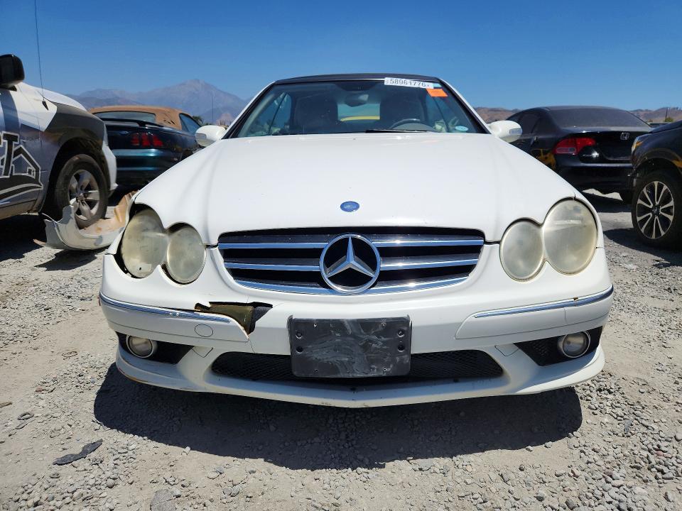 2006 Mercedes-benz Clk-class VIN WDBTK75G16T056816 COPART salvage auction — SIDE, Ca - Dis/Dlr/Exp App For Dup Clean, sold $425 on 2026-07-29 (photo 5)