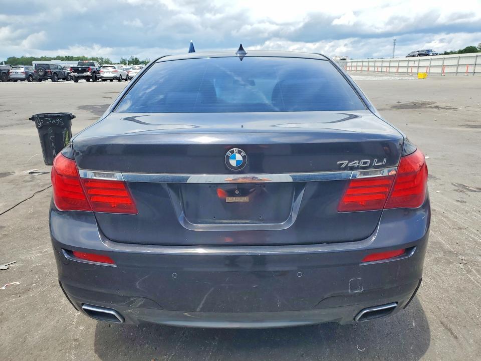 2014 BMW 7er VIN WBAYE4C57ED137940 COPART salvage auction — MECHANICAL, Fl - Certificate Of Title, sold $1,300 on 2026-07-13 (photo 6)