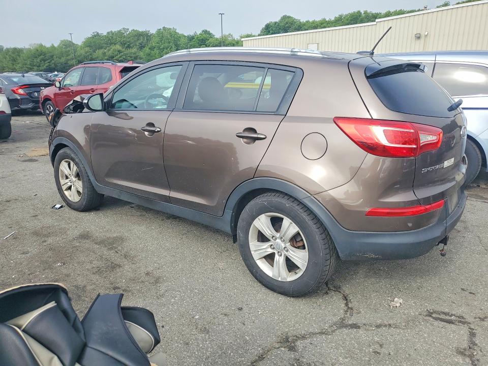 2011 Kia Sportage VIN KNDPB3A23B7034275 COPART salvage auction — MECHANICAL, WV - SALVAGE CERTIFICATE, sold $1,200 on 2026-07-23 (photo 2)