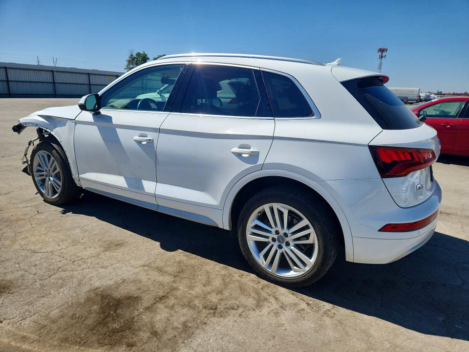 2018 Audi Q5 VIN WA1BNAFY4J2153624 COPART salvage auction — FRONT END, CA - SALVAGE CERTIFICATE, sold $7,600 on 2026-07-24 (photo 2)