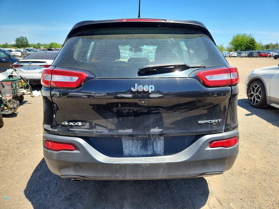 2014 Jeep VIN 1C4PJMAB4EW284739 COPART salvage auction — MINOR DENT/SCRATCHES, On - Permit No Brand - Unfit, sold $400 on 2026-07-03 (photo 6)