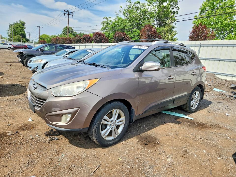 2012 Hyundai Tucson VIN KM8JUCAC1CU415808 COPART salvage auction — FRONT END, Ct - Cert Of Title-Salvage, sold $1,200 on 2026-07-14 (photo 1)