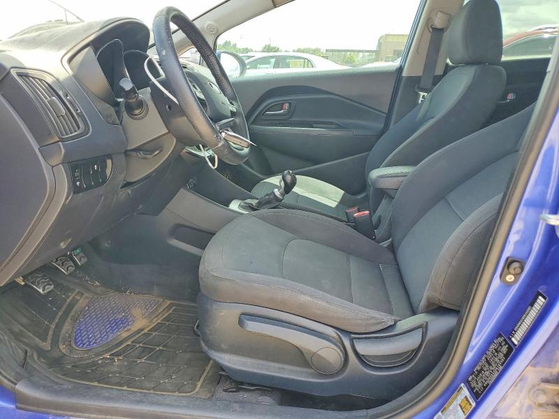 2013 Kia Rio VIN KNADN5A35D6149383 COPART salvage auction — SIDE, Ks - Cert Of Title-Salvage, sold $650 on 2026-07-09 (photo 7)
