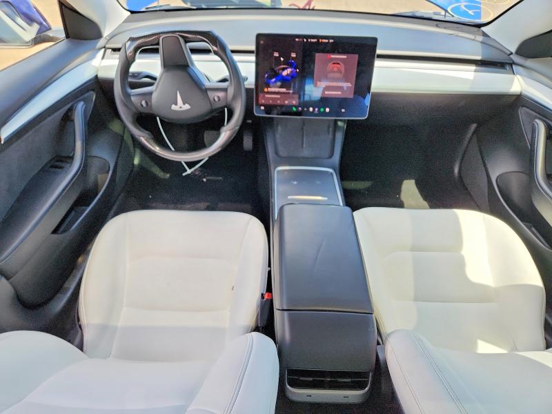 2021 Tesla Model 3 VIN 5YJ3E1EB5MF981335 COPART salvage auction — FRONT END, Ma - Cert Of Title-Reconstrctd Coll, sold $6,700 on 2026-07-02 (photo 8)