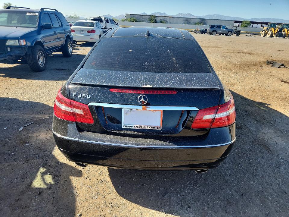 2013 Mercedes-benz E-klasse VIN WDDKJ5KB7DF198019 COPART salvage auction — FRONT END, Az - Cert Of Title - Salvage, sold $800 on 2026-07-17 (photo 6)