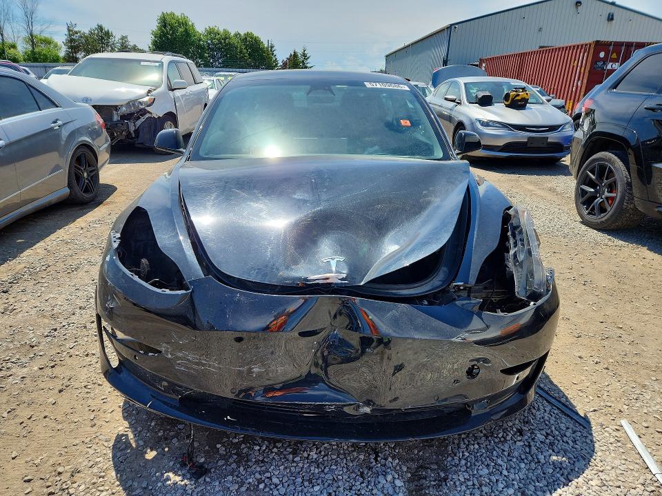 2022 Tesla VIN 5YJ3E1EA8NF206679 COPART salvage auction — FRONT END, On - Permit Salvage, sold $7,600 on 2026-07-14 (photo 5)