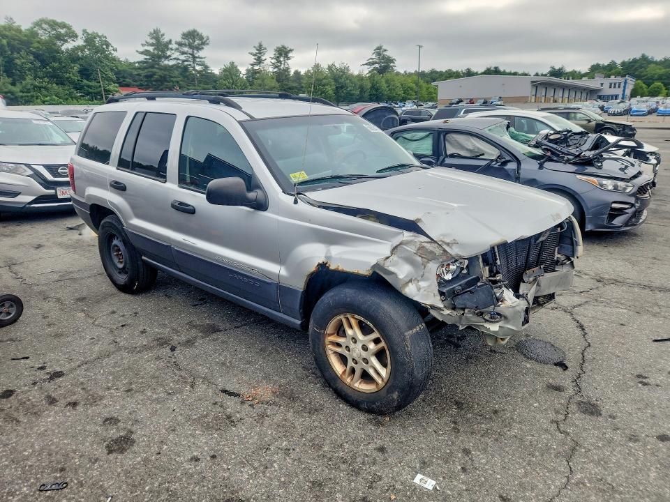 2003 Jeep Cherokee VIN 1J4GW48S03C599828 COPART salvage auction — FRONT END, Wv - Salvage Certificate, sold $325 on 2026-07-09 (photo 4)
