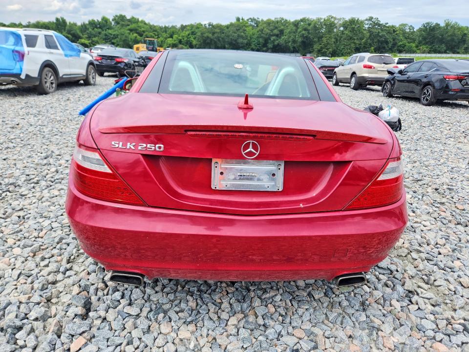 2015 Mercedes-benz Slk-klasse VIN WDDPK4HA6FF104601 COPART salvage auction — ROOF, Ga - Cert Of Title-Salvage, sold $1,650 on 2026-08-06 (photo 6)