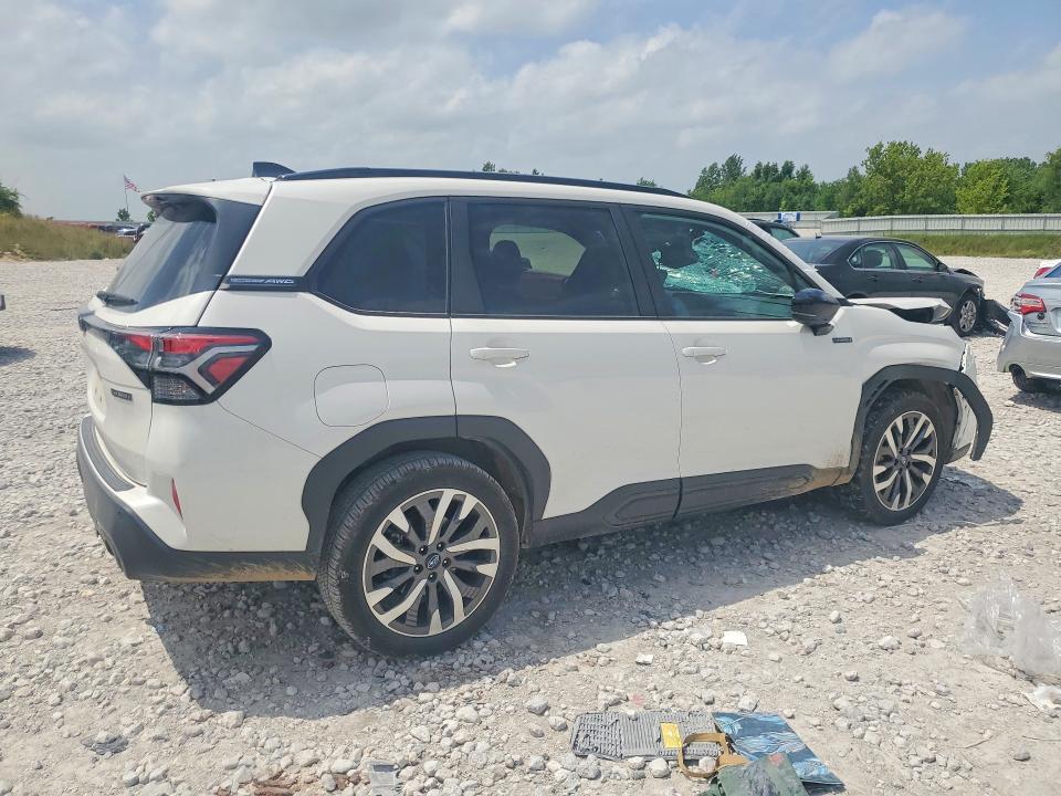 2025 Subaru Forester VIN JF2SLSTD1SH420155 COPART salvage auction — FRONT END, Mi - Certificate Of Title, sold $20,500 on 2026-07-30 (photo 3)