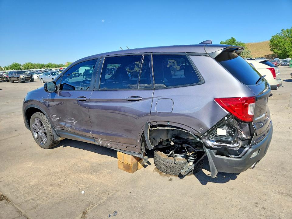 2021 Honda Passport VIN 5FNYF8H53MB040287 COPART salvage auction — SIDE, Co - Public - Salvage Title, sold $9,300 on 2026-07-20 (photo 2)