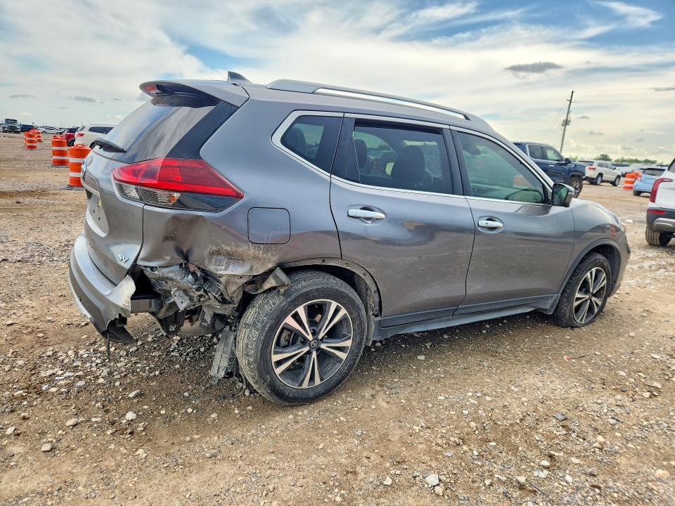 2019 Nissan Rogue VIN JN8AT2MT9KW503039 COPART salvage auction — REAR END, TX - SALVAGE VEHICLE TITLE (P), sold $4,000 on 2026-07-06 (photo 3)
