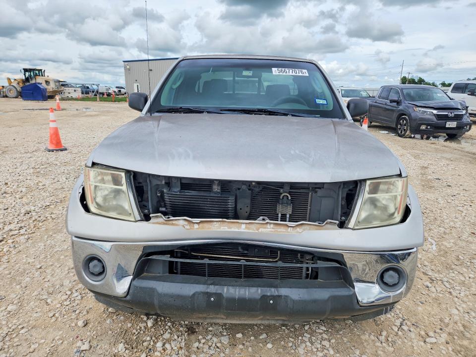2007 Nissan Navara (frontier) VIN 1N6AD06U57C464930 COPART salvage auction — FRONT END, Tx - Salvage Vehicle Title, sold $1,800 on 2026-07-09 (photo 5)
