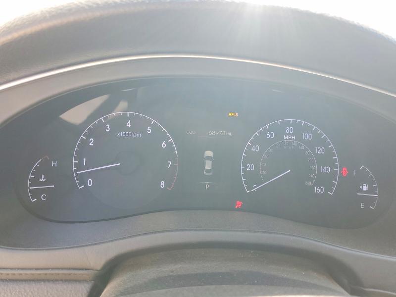 2012 Hyundai Genesis VIN KMHGC4DF5CU202286 COPART salvage auction — ALL OVER, CA - SALVAGE CERTIFICATE, sold $925 on 2026-07-02 (photo 9)