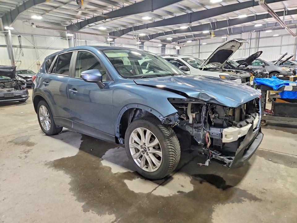 2015 Mazda VIN JM3KE4DY6F0495757 COPART salvage auction — FRONT END, Mn - Cert Of Title-Prior Salvage, sold $275 on 2026-07-28 (photo 4)