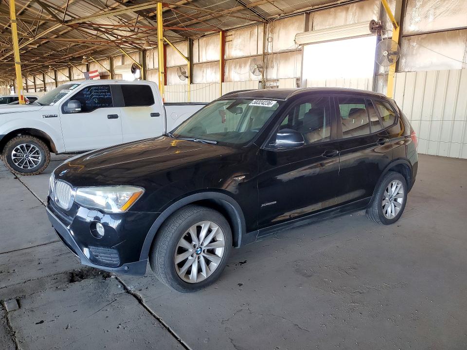 2015 BMW X3 VIN 5UXWX9C57F0D54741 COPART salvage auction — MINOR DENT/SCRATCHES, Az - Certificate Of Title, sold $4,000 on 2026-07-29 (photo 1)