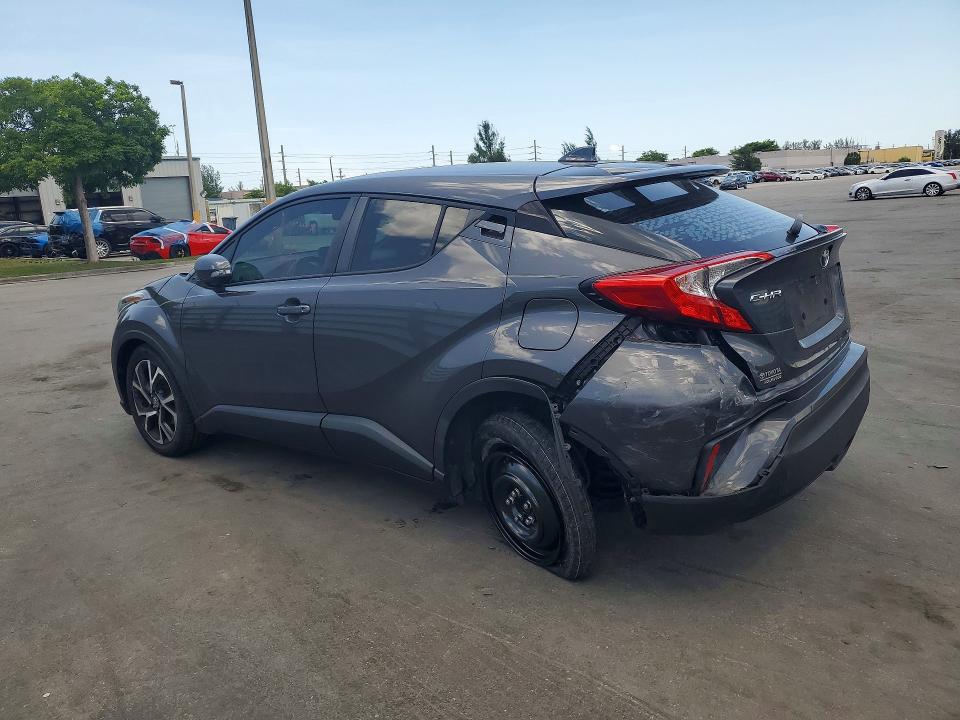 2021 Toyota C-hr VIN NMTKHMBX5MR137505 COPART salvage auction — REAR END, Fl - Cert Of Title Slvg Rebuildable, sold $8,800 on 2026-07-27 (photo 2)
