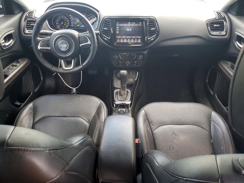 2020 Jeep Compass VIN 3C4NJDCBXLT252207 COPART salvage auction — FRONT END, Salvage Title, sold $3,650 on 2026-07-30 (photo 8)