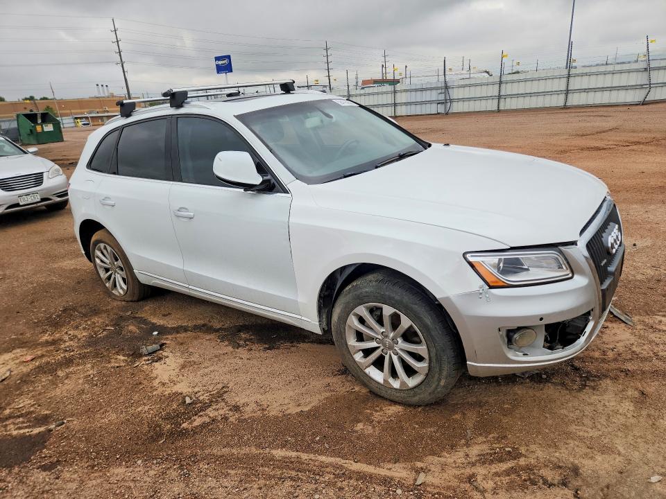 2015 Audi Q5 VIN WA1LFAFP1FA121185 COPART salvage auction — FRONT END, Co - Dis/Dlr/Exp Only Clean Title (P), sold $750 on 2026-07-13 (photo 4)