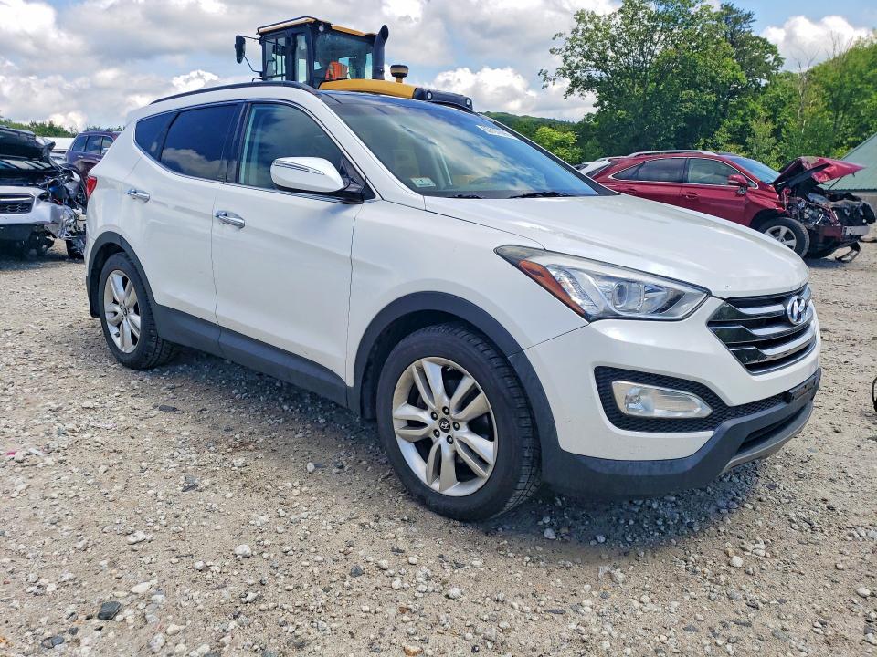 2015 Hyundai Santa fe VIN 5XYZW4LA1FG240503 COPART salvage auction — BIOHAZARD/CHEMICAL, Ma - Cert Of Title-Reconstrctd Coll, sold $2,600 on 2026-07-15 (photo 4)
