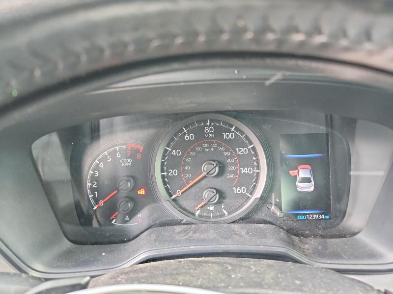 2020 Toyota Corolla VIN JTDS4RCE8LJ011335 COPART salvage auction — FRONT END, Tx - Salvage Vehicle Title, sold $1,550 on 2026-07-27 (photo 9)