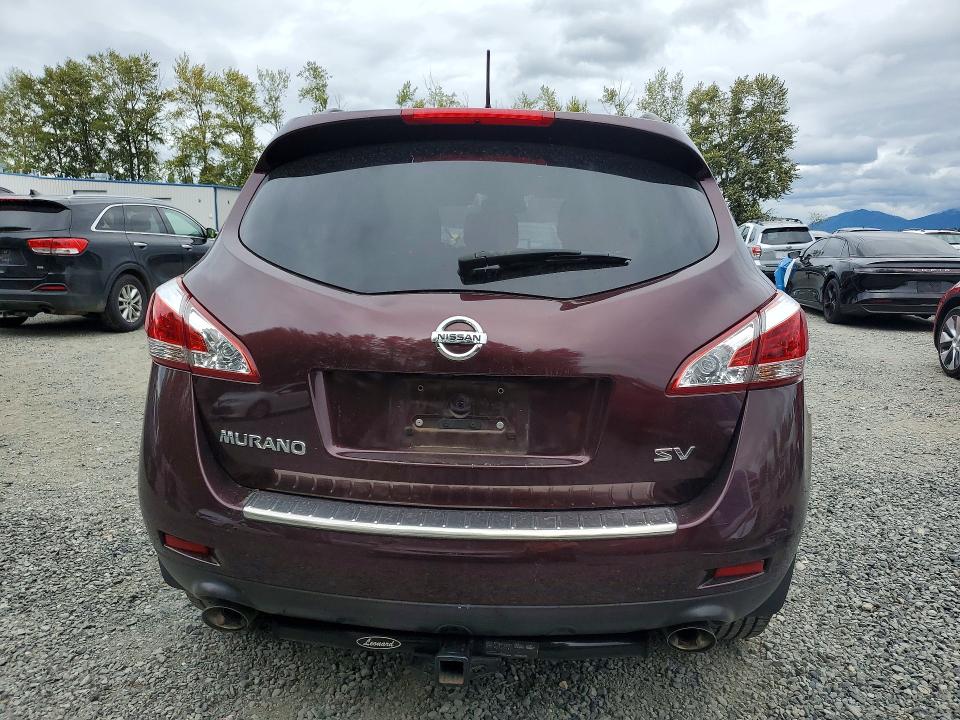 2014 Nissan Murano VIN JN8AZ1MU8EW421700 COPART salvage auction — FRONT END, Wa - Bill Of Sale, sold $1,000 on 2026-07-20 (photo 6)