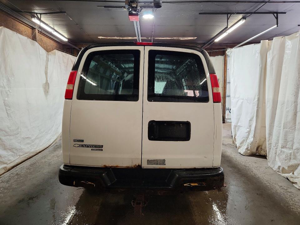 2011 Chevrolet Express 2500 VIN 1GCWGFFAXB1160103 COPART salvage auction — FRONT END, Pa - Certificate Of Salvage, sold $250 on 2026-07-09 (photo 6)