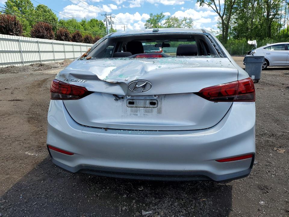 2019 Hyundai Accent VIN 3KPC24A36KE073553 COPART salvage auction — ROOF, Ct - Cert Of Title-Salvage, sold $2,200 on 2026-07-10 (photo 6)